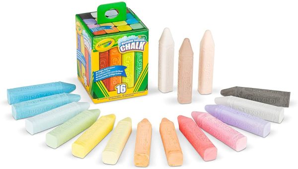 16 MAXI TIZAS DE SUELO LAVABLES