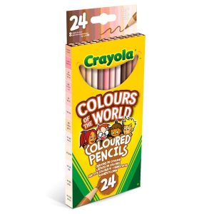24 LAPICES DE COLORES DEL MUNDO