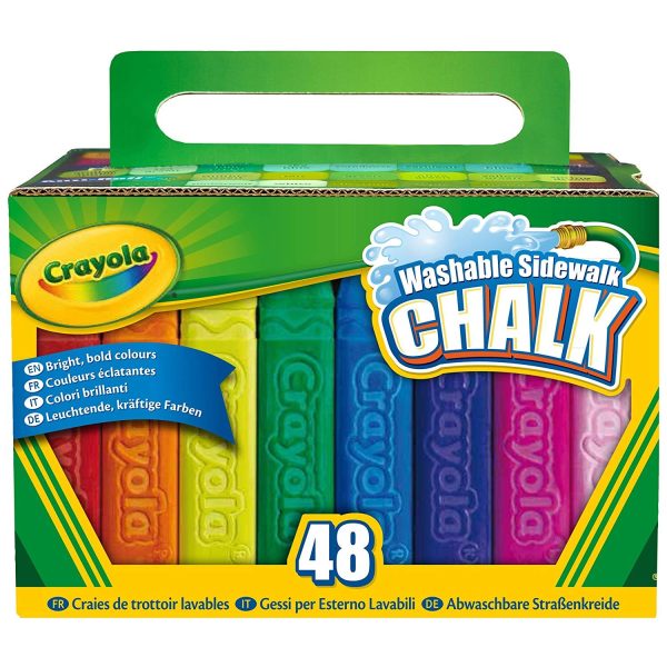 48 MAXI TIZAS DE SUELO LAVABLES