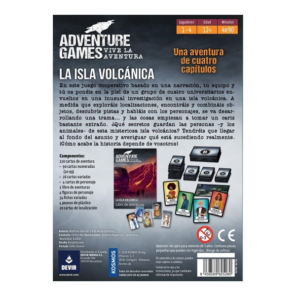ADVENTURE GAMES: LA ISLA VOLCANICA - Image 2
