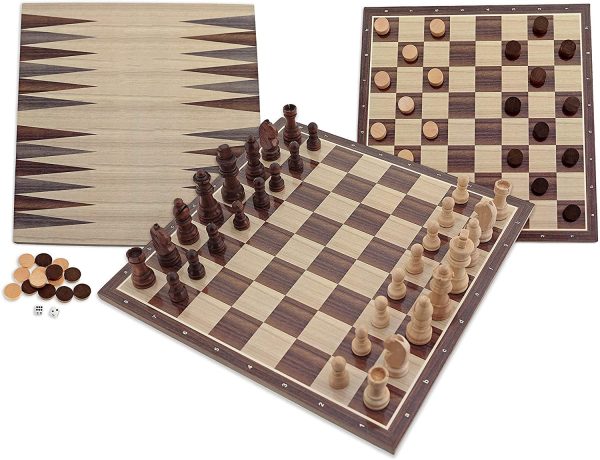 AJEDREZ DAMAS BACKGAMMON FSC 100% - Image 2