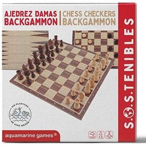 AJEDREZ DAMAS BACKGAMMON FSC 100%