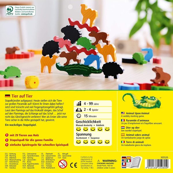 ANIMAL SOBRE ANIMAL: EL TAMBALEANTE JUEGO DE APILAR - Image 2