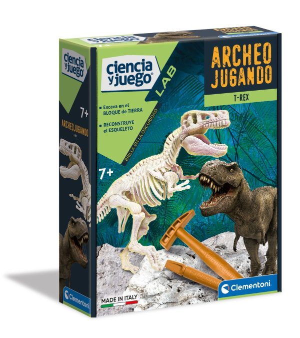 ARQUEOJUGANDO T-REX FLUORESCENTE