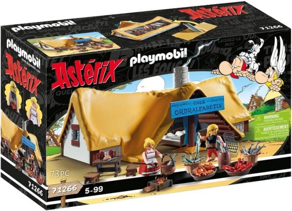 ASTERIX: CABAÑA DE ORDENALFABETIX