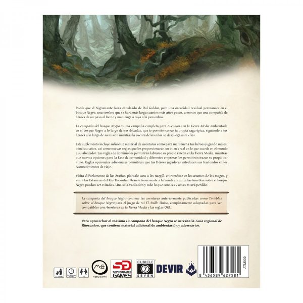 AVENTURAS EN LA TIERRA MEDIA: CAMPAÑA DEL BOSQUE NEGRO - Image 3