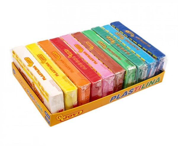 BANDEJA 10 PASTILLAS PLASTILINA 150 GR