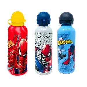 CANTIMPLORA ALUMINIO 500ML SPIDERMAN (3 MODELOS)