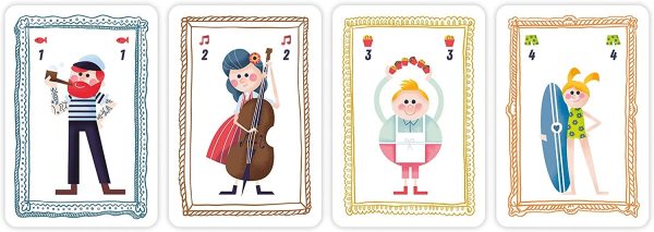 BARAJA CARTAS 10 FAMILIAS CLEMENTONI - Image 2