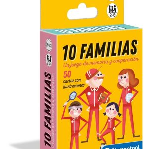 BARAJA CARTAS 10 FAMILIAS CLEMENTONI
