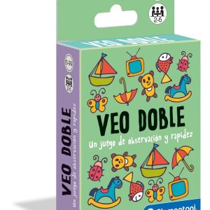 BARAJA CARTAS VEO DOBLE CLEMENTONI