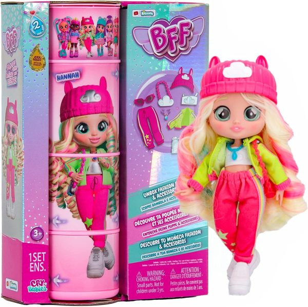 BFF MUÑECA HANNAH S2 BY BEBES LLORONES