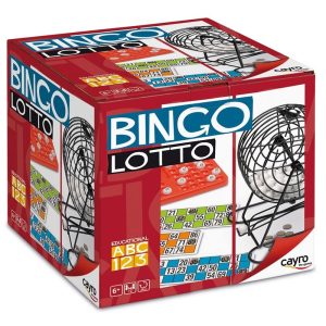 BINGO BOMBO METAL NEGRO