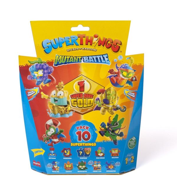 BLISTER 10 SUPERTHINGS MUTANT BATTLE S.12 - Image 2