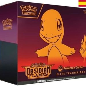 CAJA DE ENTRENADOR ELITE ESCARLATA Y PURPURA: LLAMAS OBSIDIANAS (CASTELLANO)
