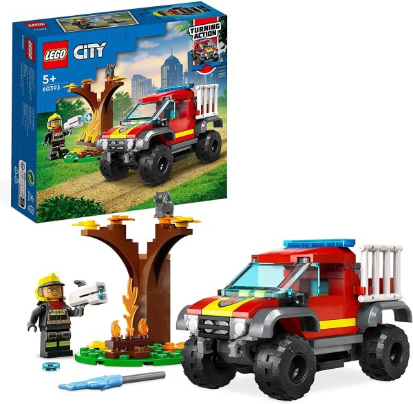 CAMION DE RESCATE 4X4 DE BOMBEROS