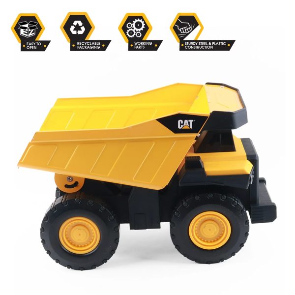 CAMION VOLQUETE DE ACERO CATERPILLAR 40CM - Image 9