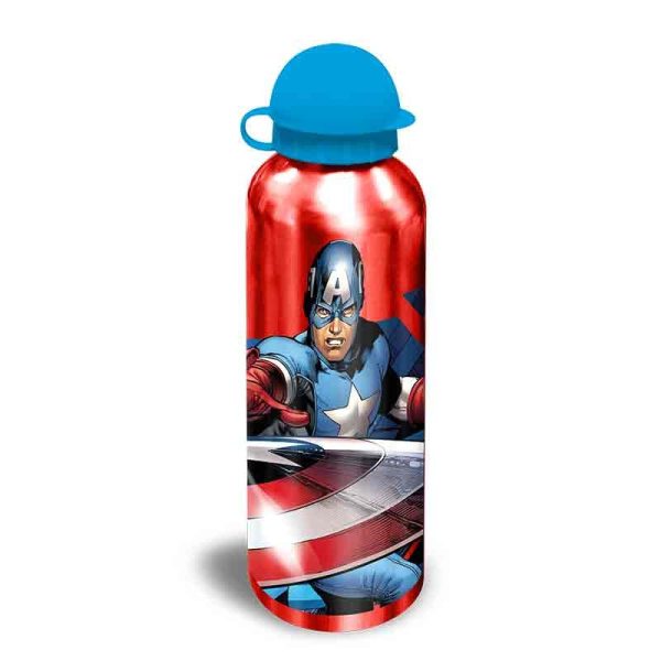 CANTIMPLORA DE ALUMINIO VENGADORES 500 ML 3 MODELOS