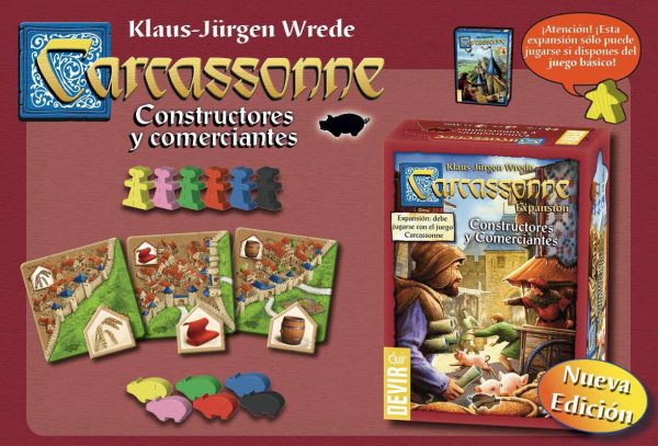 CARCASSONNE CONSTRUCTORES Y COMERCIANTES - Image 2