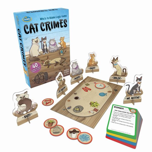 CAT CRIMES THINK FUN CASTELLANO - Image 2