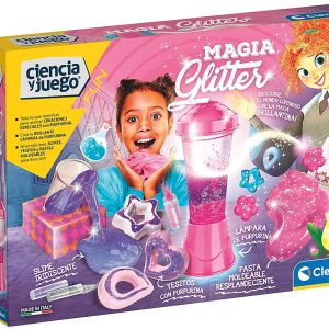 CIENCIA Y JUEGO MAGIA GLITTER (LABORATORIO DE PURPURINA)