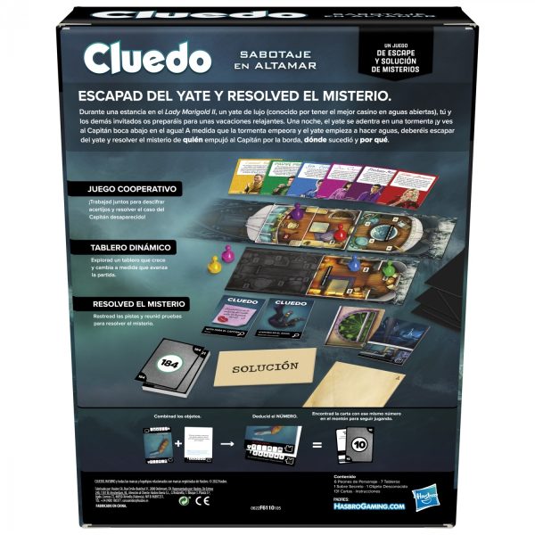 CLUEDO ESCAPE SABOTAJE EN ALTA MAR - Image 3
