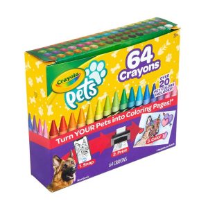 CRAYOLA PETS - 64 CERAS y Crayola Cámera App