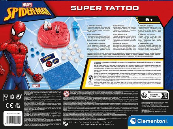 MARVEL SUPER TATTOO TATUAJES SPIDERMAN - Image 2