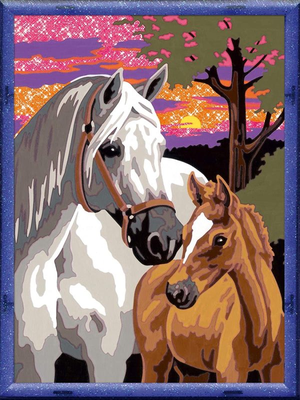 CREART SERIE D - CABALLOS AL ATARDECER - Image 2