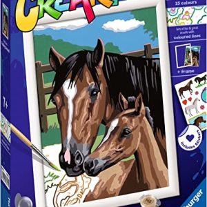 CREART SERIE D CLASSIC - CABALLOS EN LOS PASTOS