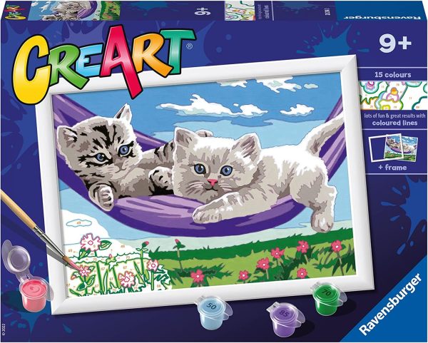 CREART SERIE D CLASSIC - GATITOS EN LA HAMACA - Image 2