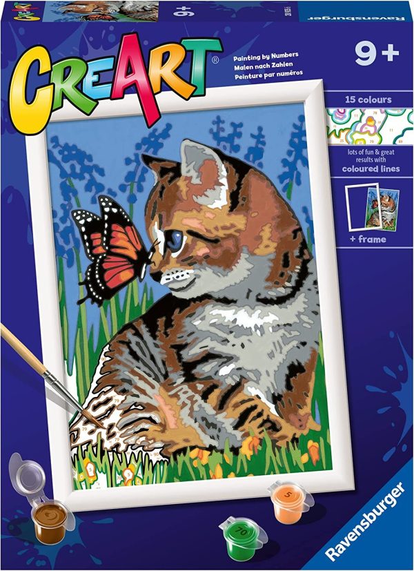 CREART SERIE D - GATITO Y MARIPOSA - Image 2