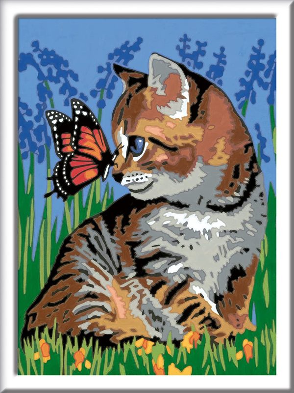 CREART SERIE D - GATITO Y MARIPOSA - Image 3