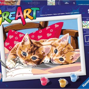 CREART SERIE D - GATITOS EN LA ALMOHADA