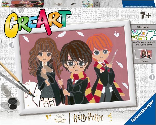 CREART SERIE D LICENSED - HARRY POTTER: EL TRIO MAGICO - Image 2