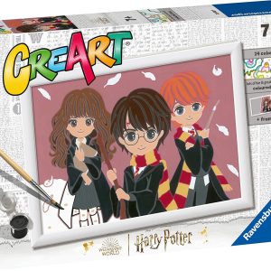 CREART SERIE D LICENSED - HARRY POTTER: EL TRIO MAGICO
