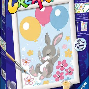 CREART SERIE E CLASSIC - CONEJO CON GLOBOS