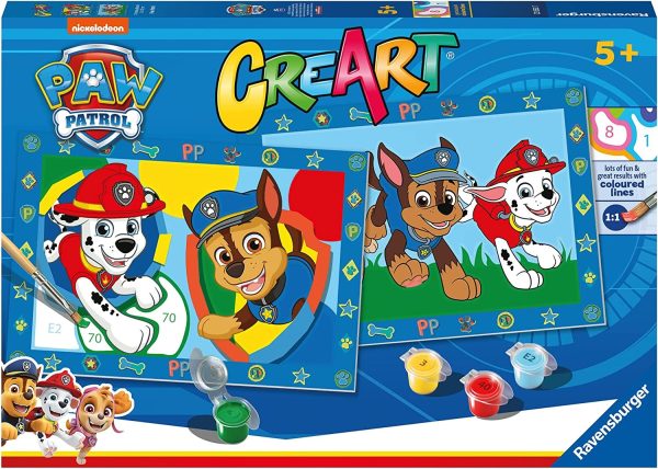 CREART SERIE JUNIOR: 2 X PAW PATROL