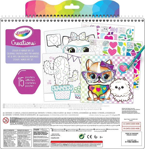 CREATIONS SET KIT ARTE CON ADHESIVOS NUMERADOS - Image 2