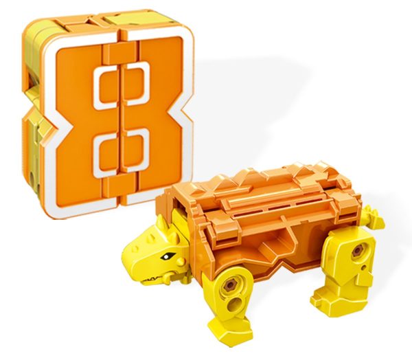 DISPLAY 10 NUMERANIMAL COMBO MEGA ROBOT SAURUS - Image 12