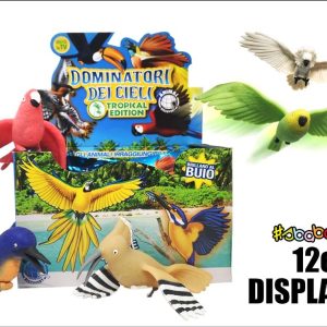 DISPLAY 12 DOMINADORES DE LOS CIELOS TROPICALES