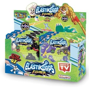 DISPLAY 12 ELASTIKORPS FIGHTER NANO SIZE PACK DE 2
