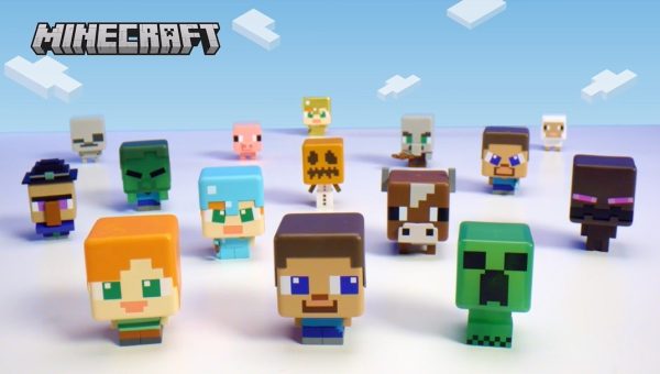 DISPLAY 16 SOBRES MINECRAFT 3D PENCIL TOPPER - Image 3