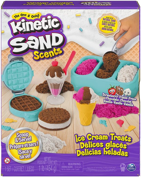 KINETIC SAND HELADO Y GOLOSINAS