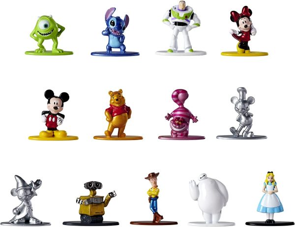 DISPLAY 24 FIGURAS METAL DISNEY 100 ANIVERSARIO JADA - Image 6