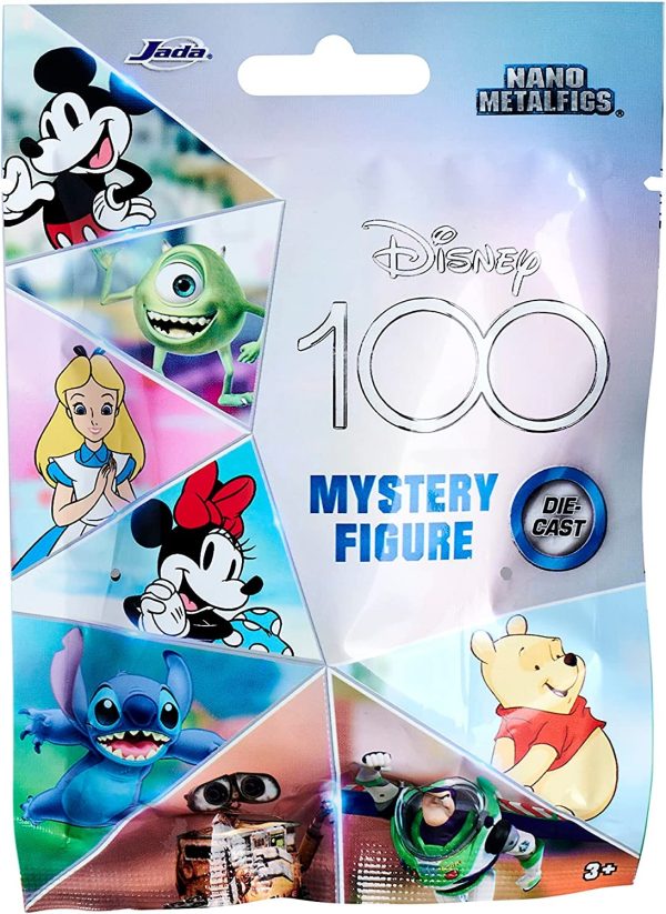 DISPLAY 24 FIGURAS METAL DISNEY 100 ANIVERSARIO JADA