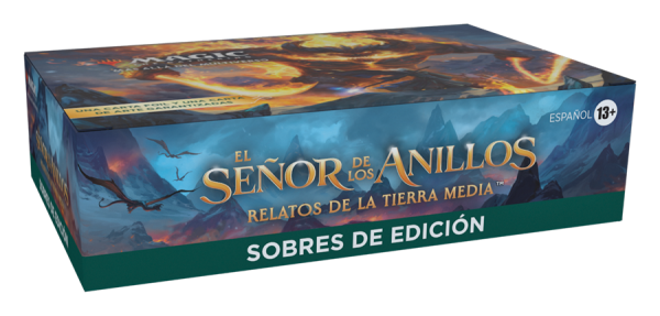 DISPLAY 30 SOBRES EDICION MAGIC EL SEÑOR DE LOS ANILLOS - Image 2