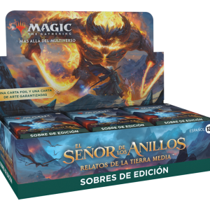 (INGLES) DISPLAY 30 SOBRES EDICION MAGIC EL SEÑOR DE LOS ANILLOS