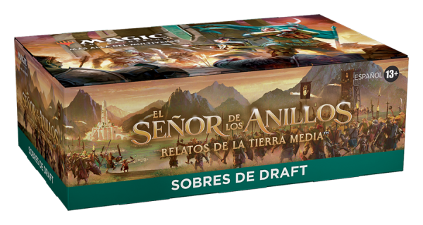 DISPLAY 36 SOBRES DRAFT MAGIC EL SEÑOR DE LOS ANILLOS - Image 2