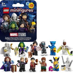 DISPLAY 36 SOBRES LEGO MINIFIGURES MARVEL 2ª EDICION